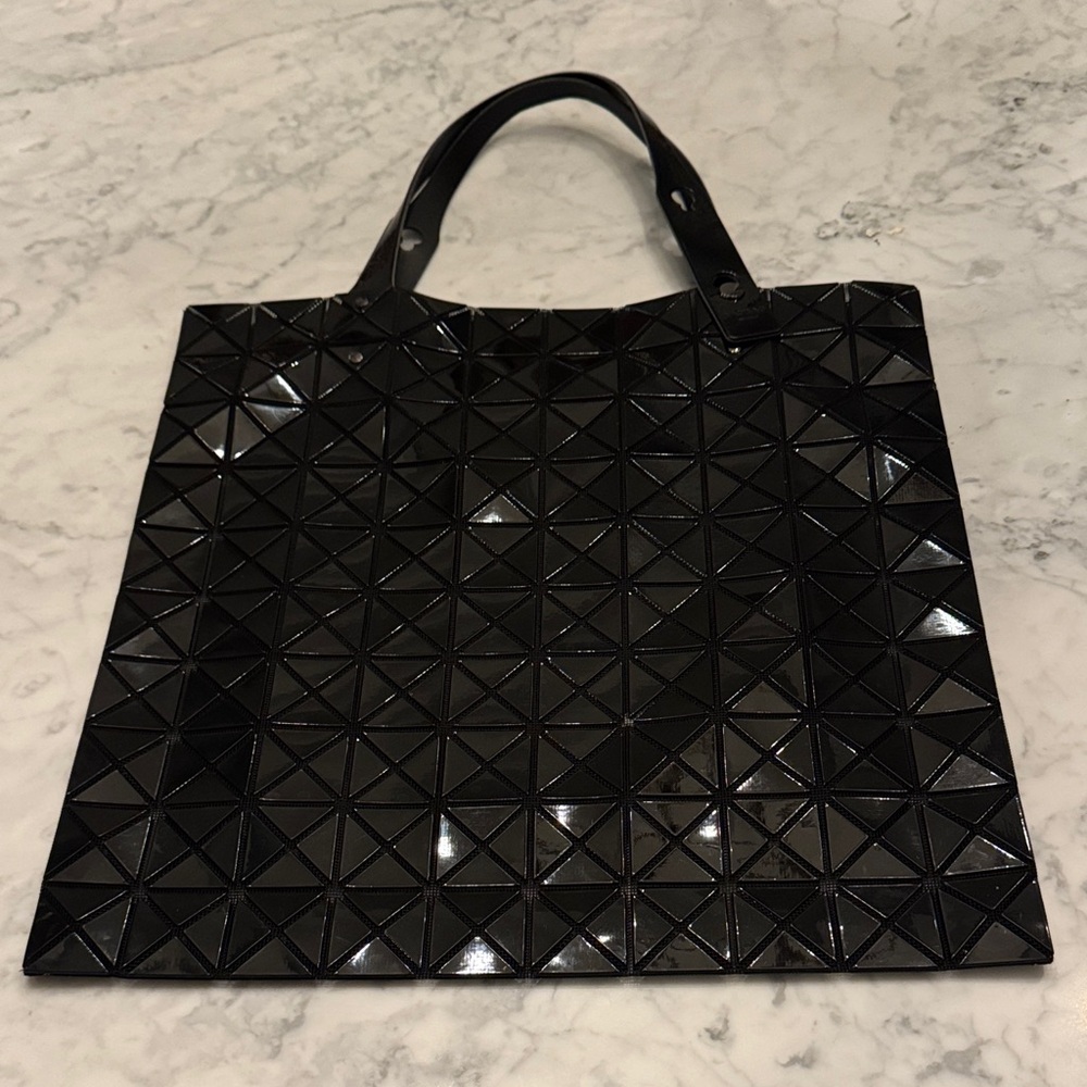Bao Bao Issey Miyake Geometric Black Tote Bag